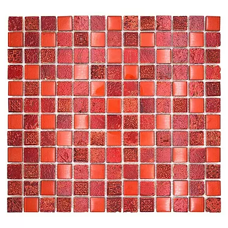 Mosaikfliese Quadrat Crystal Mix XCM CB 92