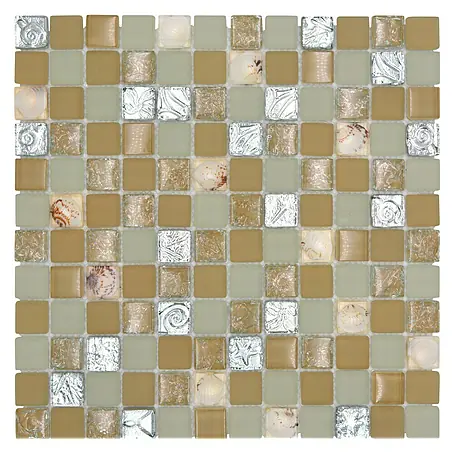 Mosaikfliese Quadrat Crystal XCM 8OP9