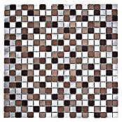 Mosaikfliese Mix XAM A971 (31,7 x 31,7 cm, Kupfer, Matt)