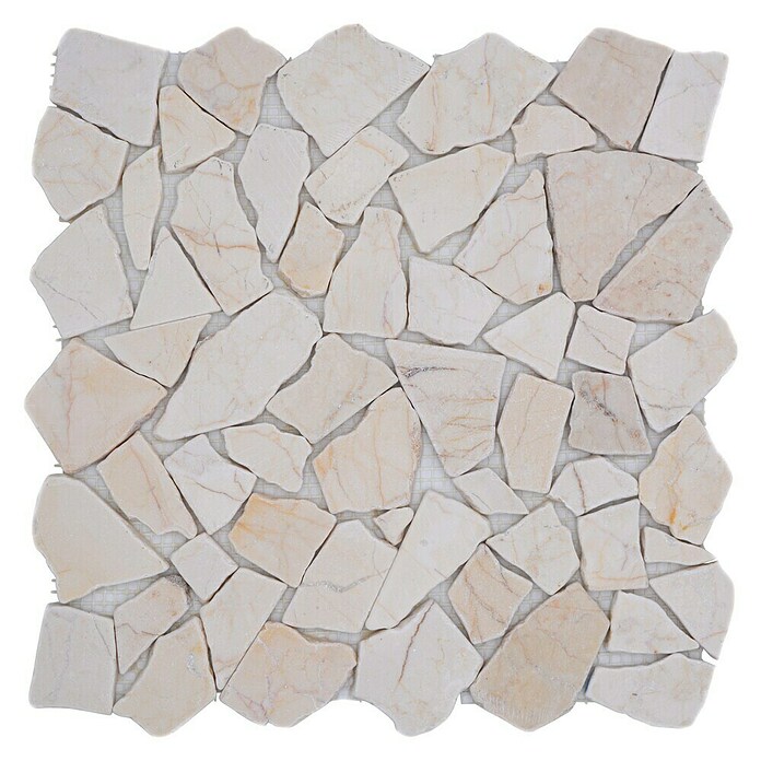 Mozaik pločica (30,5 x 30,5 cm, Beige, Polirano)