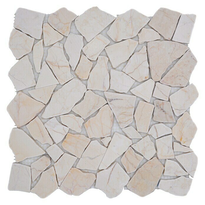 Mosaikfliese Gold Cream CIOT 30/280730,5 x 30,5 cm, Beige, Matt Top View