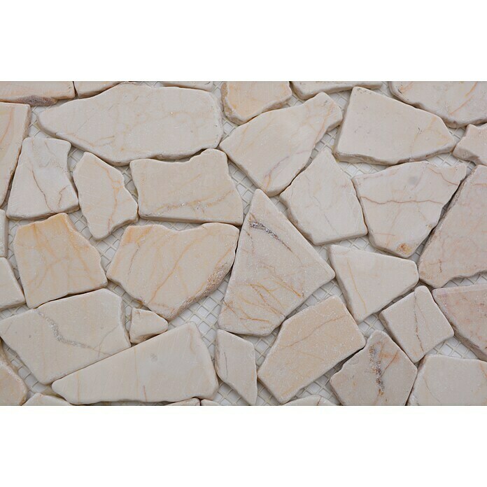 Mosaikfliese Gold Cream CIOT 30/280730,5 x 30,5 cm, Beige, Matt Detail Shot