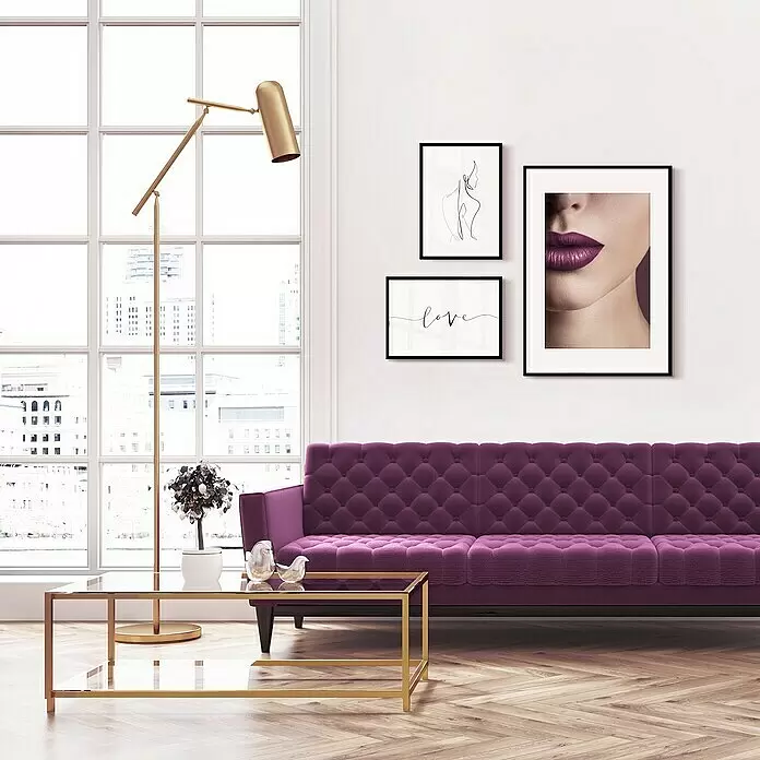 Bild - Lips, B x H: 50 x 70 cm - Stimmungsaufnahme