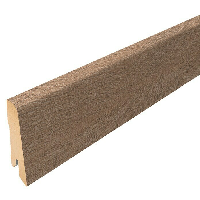 Egger Sockelleiste Woodwork Eiche (2,4 m x 17 mm x 60 mm, Gerade)