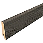 Egger Sockelleiste Palencia Eiche Grau (2,4 m x 17 mm x 60 mm, Gerade)