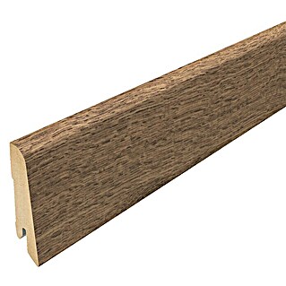 Egger Sockelleiste Perganti Nussbaum Braun (240 cm x 17 mm x 60 mm, MDF)