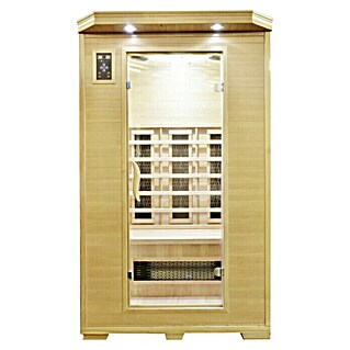 Sanotechnik Infrarotkabine Carmen (1.800 W, Lautsprecher, 120 x 120 x 195 cm)