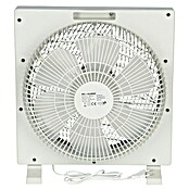 PR Klima Ventilador de suelo Box Fan (Blanco/gris, Plástico, 50 W)