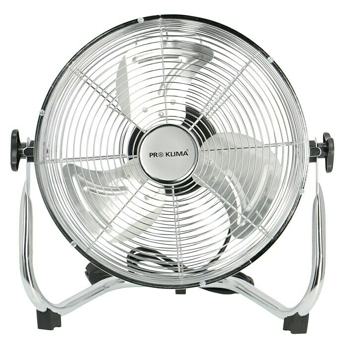 Proklima BodenventilatorSilber, 30 cm, 40 W, 2.692,8 m³/h Front View