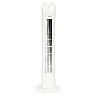 Proklima Toranj-ventilator (Bijele boje, 73 cm, 50 W, 258 m³/h)