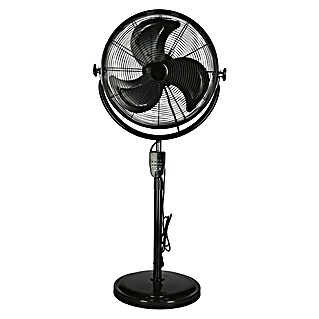 Proklima Stoječi ventilator (Črne barve, 45 cm, 135 cm)