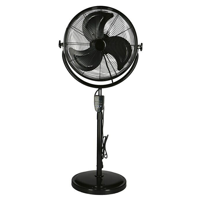 Proklima StandventilatorSchwarz, Durchmesser: 45 cm, 100 W, 6.487 m³/h Front View