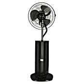 PR Klima Ventilador de pie con nebulizador (Negro, Altura: 120 cm, 90 W, 4.111,8 m³/h)