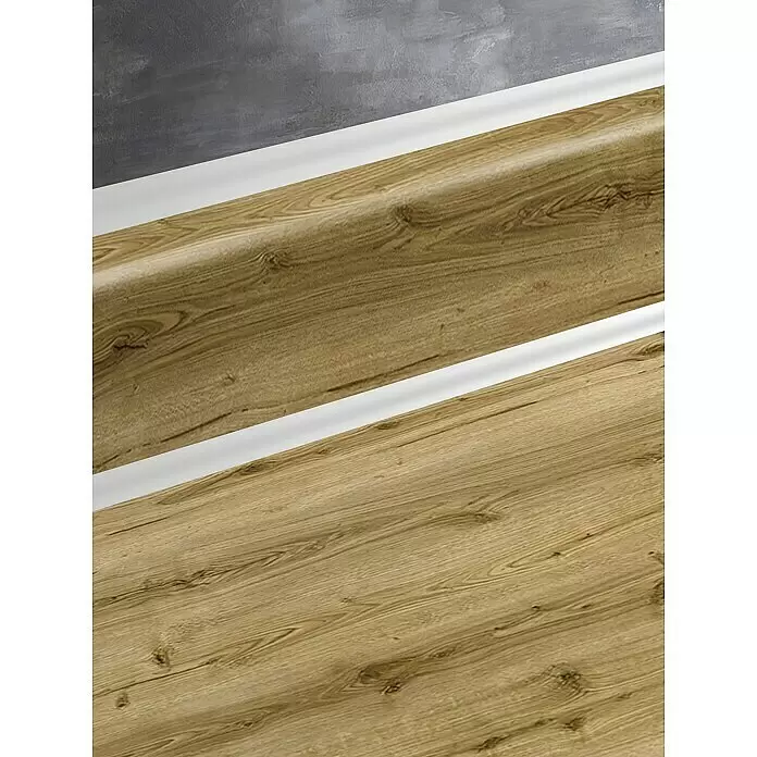 Resopal Wandabschlussprofil - Tribute Oak, 63,5 cm - Detailaufnahme