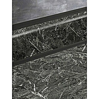 Resopal Wandabschlussprofil (Marmo Nero, 63,5 cm)