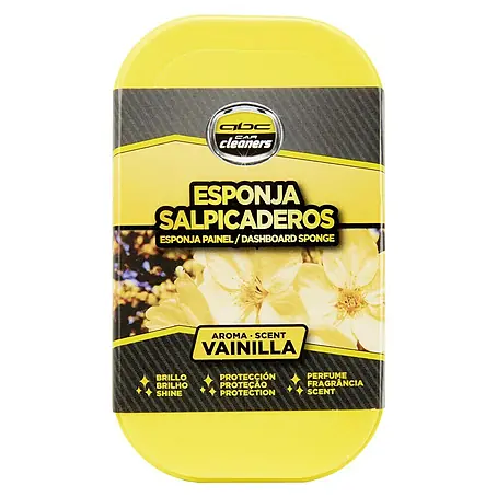 Esponja limpiadora para salpicaderos