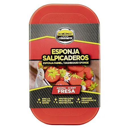 Esponja limpiadora para salpicaderos