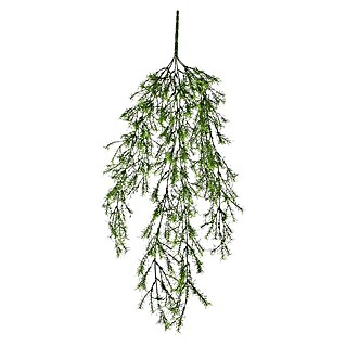 Kunstpflanze Zierspargel (Höhe: 76 cm, Grün, Kunststoff)