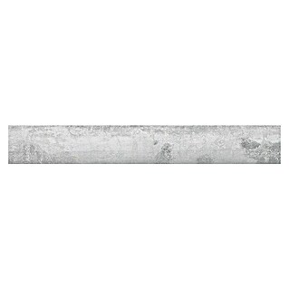 Oxyd Sockelfliese Oxyd (7 x 120 cm, Silbergrau, Schimmernd)