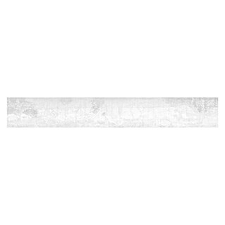 Oxyd Sockelfliese Oxyd (8,5 x 60 cm, Weiß, Schimmernd)