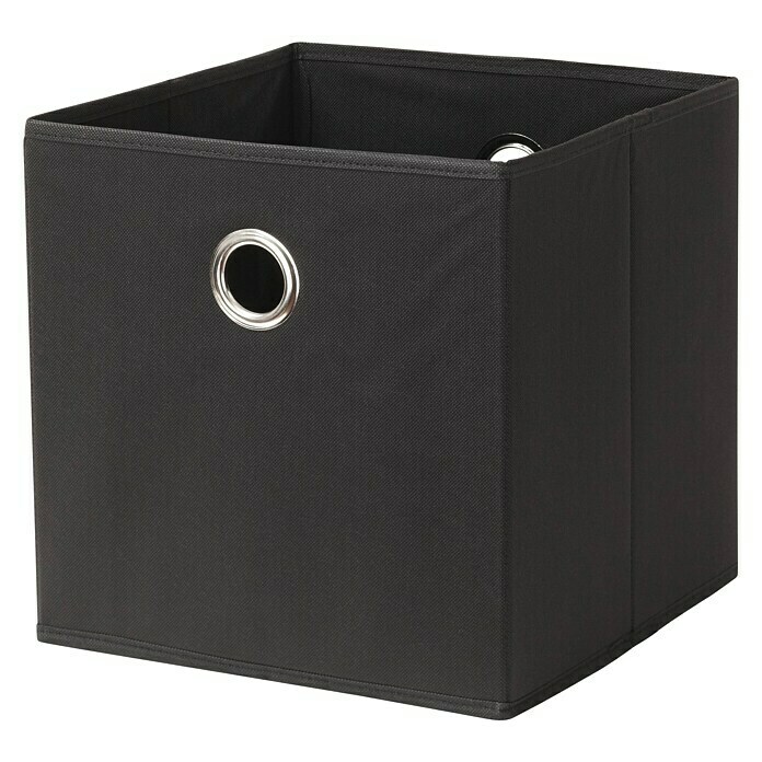 Aufbewahrungsbox SoftboxL x B x H: 320 x 320 x 320 mm, Schwarz Diagonal View