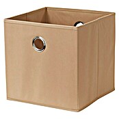 Aufbewahrungsbox (L x B x H: 320 x 320 x 320 mm, Vliesstoff, Braun)