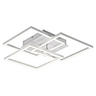 Reality Leuchten LED-Deckenleuchte Mobile (28 W, L x B x H: 42 x 39 x 10 cm, Weiß)