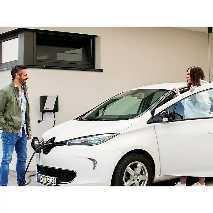 LRT E-Auto Ladestation Wallbox Home Essential + - 11 kW, Kabellänge: 5 m - Anwendungsbeispiel