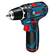 Bosch Professional Akku-Bohrschrauber GSR 12V-15 (12 V, 2 Akkus, 2 Ah, 30 Nm, Ladegerät + 25-tlg. Zubehör + Tasche) | BAUHAUS