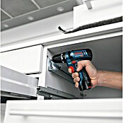 Bosch Professional Akku-Bohrschrauber GSR 12V-15 (12 V, 2 Akkus, 2 Ah, 30 Nm, Ladegerät + 25-tlg. Zubehör + Tasche) | BAUHAUS