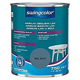swingcolor Pisani lak (750 ml, Barva: Golobje modra, Sijaj)
