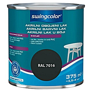 swingcolor Pisani lak (Antracitno siva, Sijaj, 375 ml)