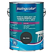 swingcolor Lak u boji  (Akrilni lak, Antracit, 2,5 l, Svilenkasti sjaj) | BAUHAUS