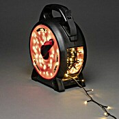 Konstsmide LED-Lichterkette auf Kabeltrommel (Außen, Lichtfarbe: Bernstein, Anzahl Leuchtmittel: 400 Stk., Netzbetrieben, 27,93 m) | BAUHAUS