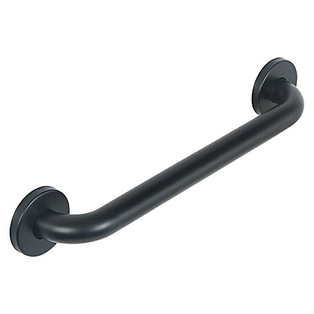 careosan Wannengriff (Breite: 25 cm, Edelstahl, Schwarz)