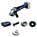 Bosch Professional AMPShare 18V Akku-Winkelschleifer GWS 18V-10 