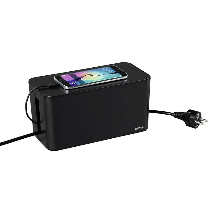 Hama Caja de cables (23,5 x 12 x 11,5 cm, Negro) | BAUHAUS