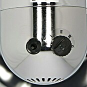 Proklima Retro-Standventilator (Silber, Durchmesser: 40 cm, 50 W, 3.700 m³/h)