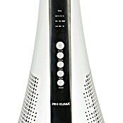 PR Klima Ventilador de torre (Blanco/Negro, 40 W, Altura: 110 cm, Con mando a distancia)