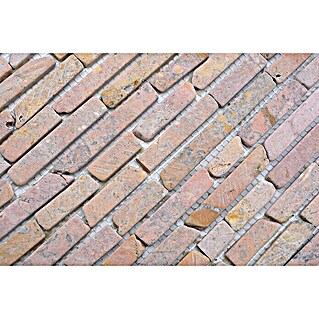 Mozaik pločica Brick (30,5 x 30,5 cm, Crvene boje, Mat)