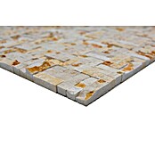 Mosaikfliese MOS X3D 63 (30 x 30 cm, Beige, Matt)