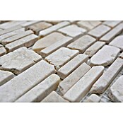 Mosaikfliese MOS BRICK 200 (30,5 x 30,5 cm, Weiß, Matt)