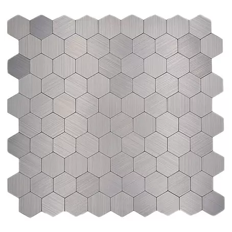 Selbstklebemosaik Hexagon SAM 4MMHX