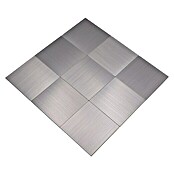 Selbstklebemosaik SAM 4MM100 (30,5 x 30,5 cm, Metall, Silber)