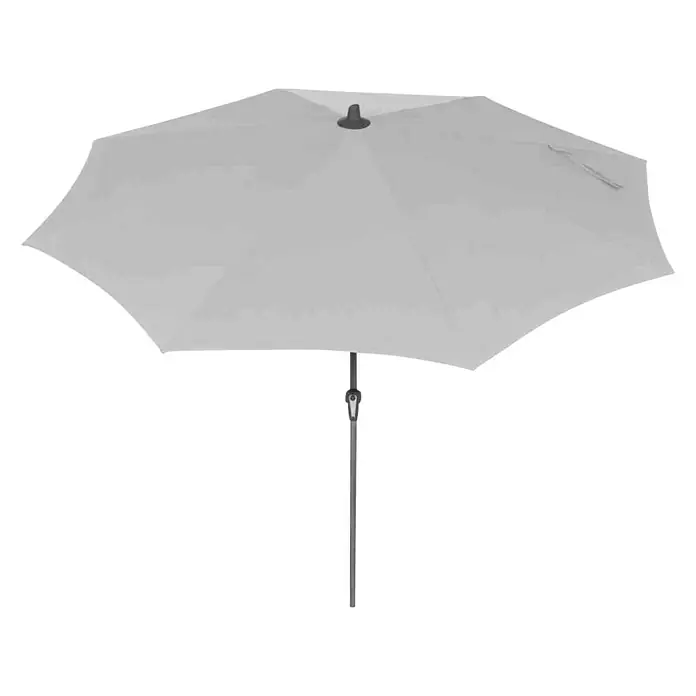 Siena Garden Marktschirm rund Avio - Stone, Durchmesser Bespannung: 300 cm - Dieser Schirm bietet großartigen Sonnenschutz. Er verfügt über einen stabilen Mast und eine breite Bespannung für optimale Beschattung.