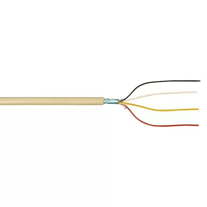 Installationskabel Busleitung J-Y ST YH 2x2x0,8 - Länge: 25 m, Grün - Detailaufnahme