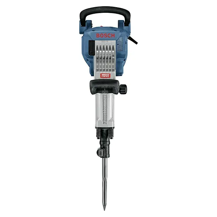 Bosch Professional Abbruchhammer GSH 16-30 - 1.750 W, 41 J, SDS-Hex-Aufnahme - Bild einer Bosch GSH 16-28 Professional Abbruchhammer mit Vibration Control, robust für schwere Abbrucharbeiten.