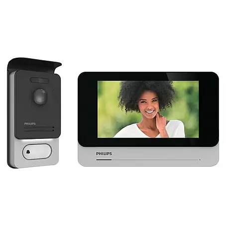 Philips WelcomeEye Funk-Video-Türsprechanlage Connect 2