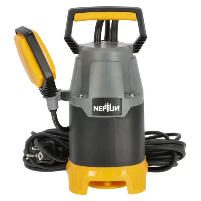 Neptun Schmutzwasserpumpe NSP-E 33 - 330 W, Max. Fördermenge: 9.500 l/h, Eintauchtiefe: 7 m
