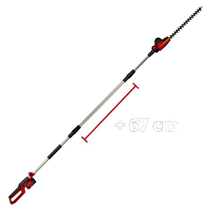 Einhell Power X-Change Akku-Heckenschere GC-HH 18/45 LI T-SO18 V, Li-Ionen, Ohne Akku, Schnittlänge: 41 cm Diagonal View